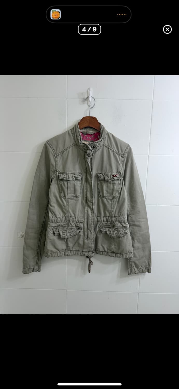 스윙잉서울  홀리스터 야상 자켓 카키 데일리 그런지 힙 코디 세트 상품이미지4