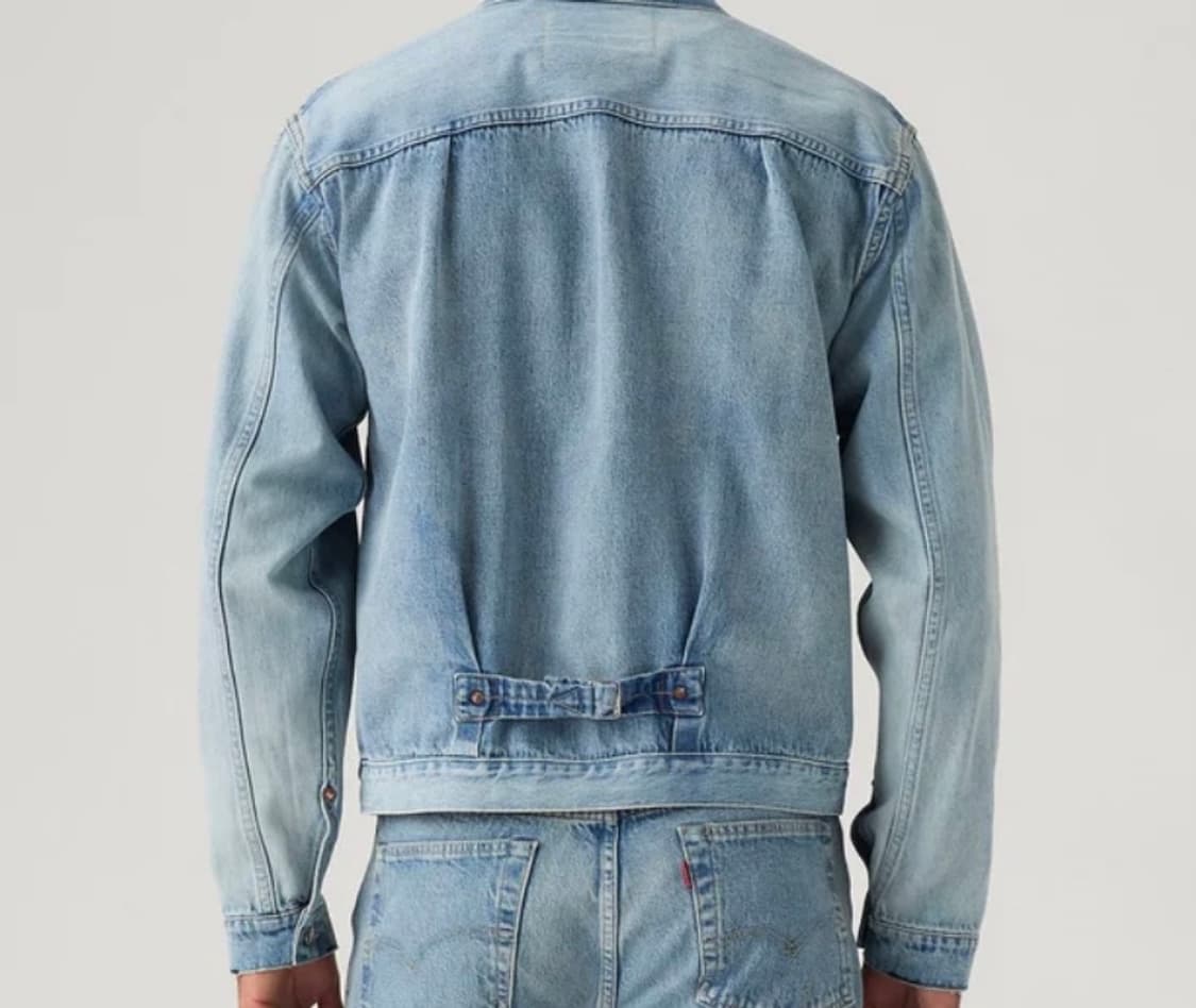 Levi‘s 리바이스OG 1세대 LVC 1936 워싱 신치백 데님 자켓 상품이미지9