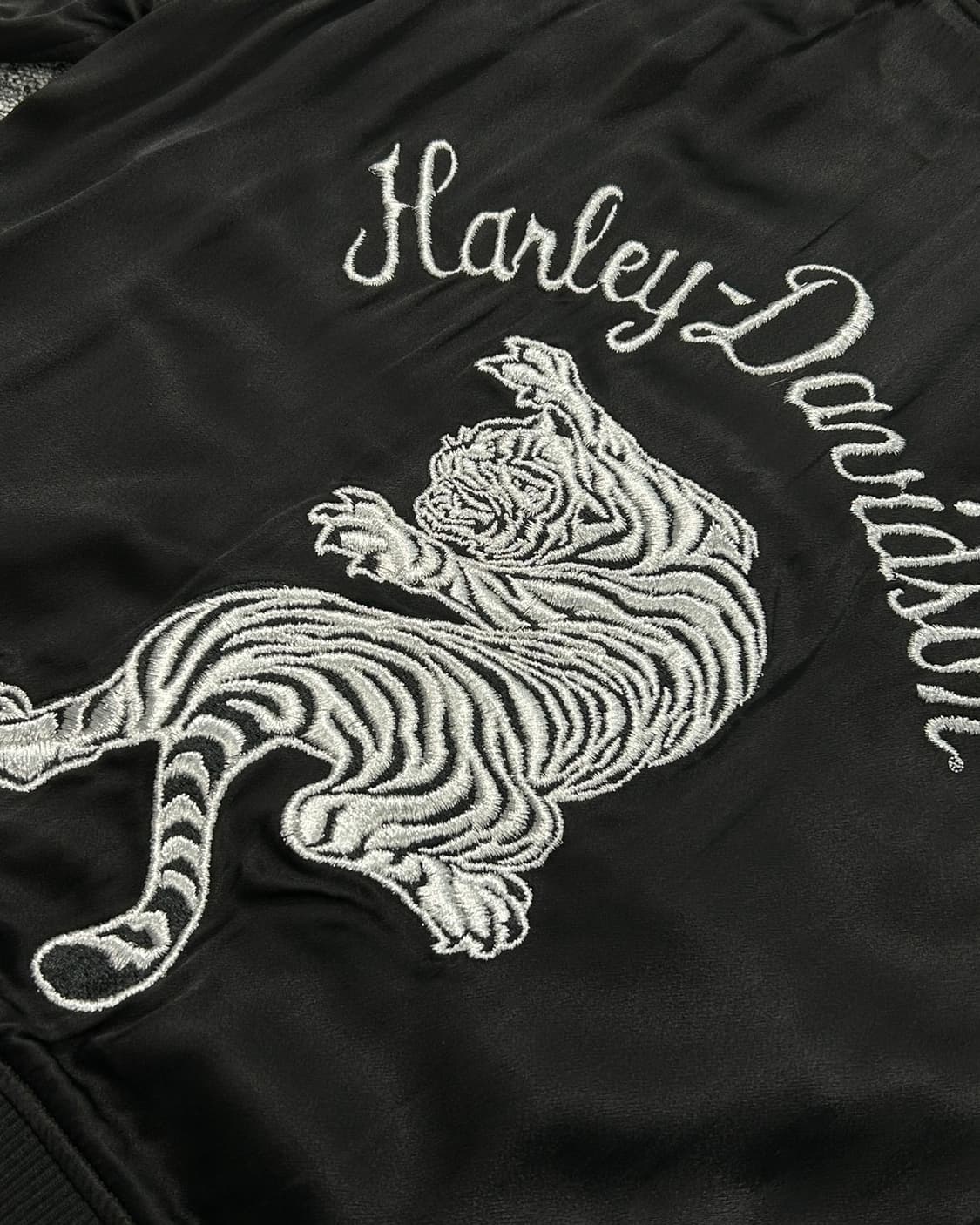 할리 데리비슨 자수 빅로고 리버시블 스카쟌  상품이미지6