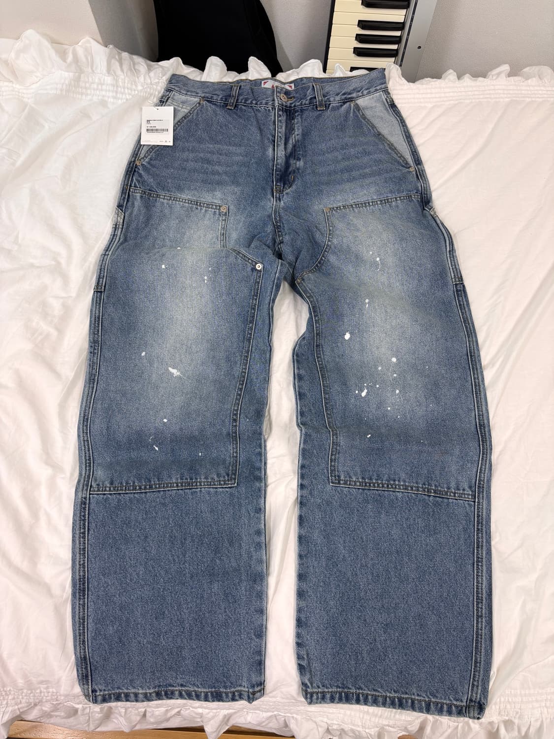 Double Knee Painted Denim 상품이미지1