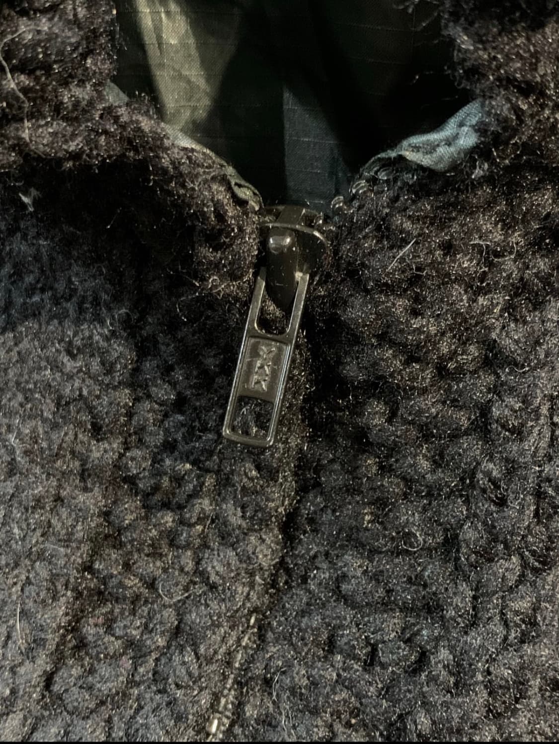 80s 핸드 니트 코위찬 집업 스웨터 ALASKA 상품이미지5