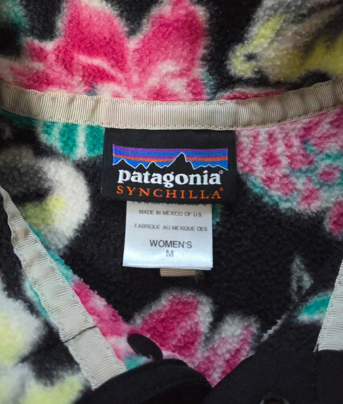 (M)파타고니아 플라워 패턴 신칠라 상품이미지4