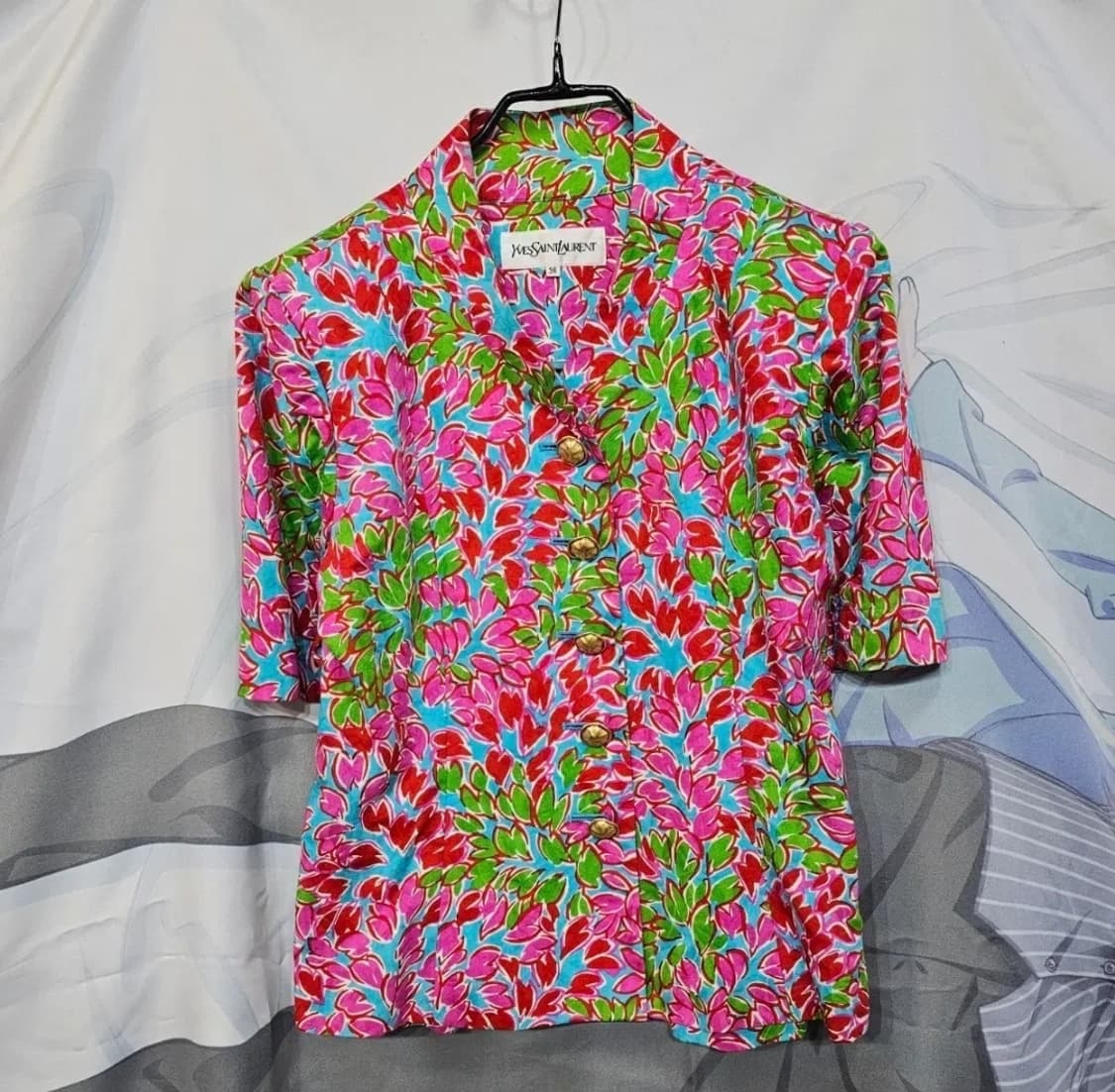 입생로랑 금장버튼  자켓 상품이미지1