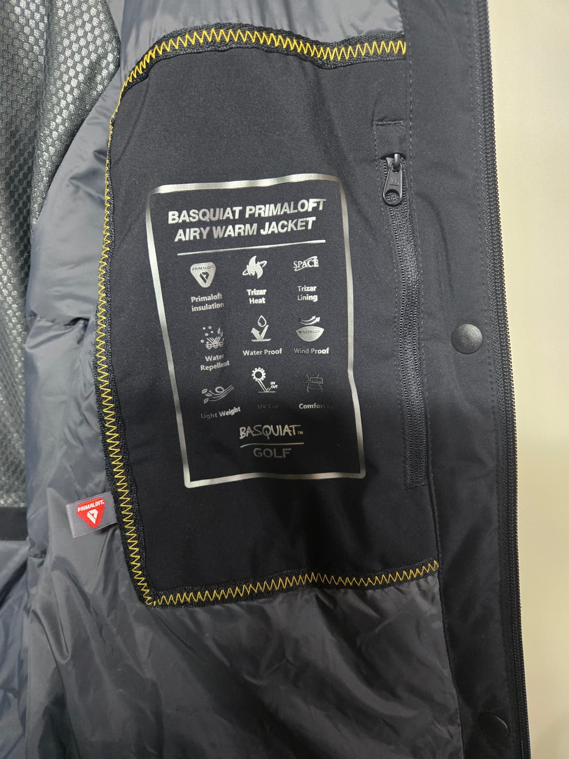 장미쉘 바스키아 골프 에어리 웜 자켓 남녀공용 105 상품이미지7