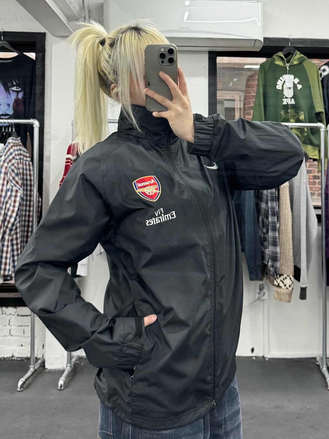 나이키 아스날 바람막이  상품이미지3