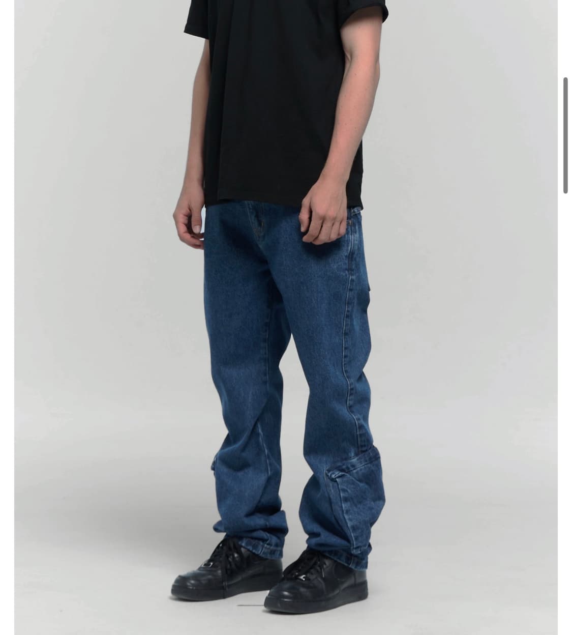 [S] 플라스틱 프로덕트 MPa ANKLE CARGO PANTS BLUE 상품이미지5