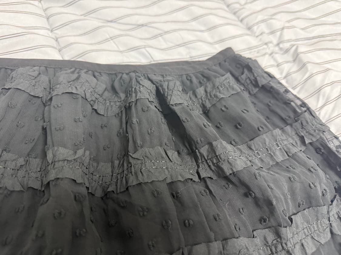 에이프런웨이 레이스베일 레이어드 스커트 상품이미지3