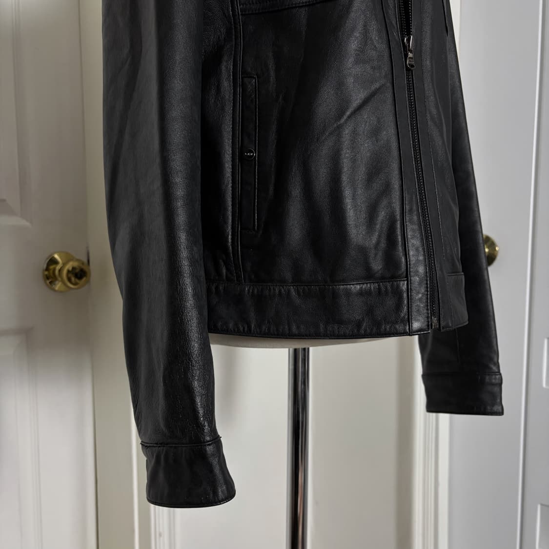 레더 바이크 자켓 양가죽 100% 상품이미지5