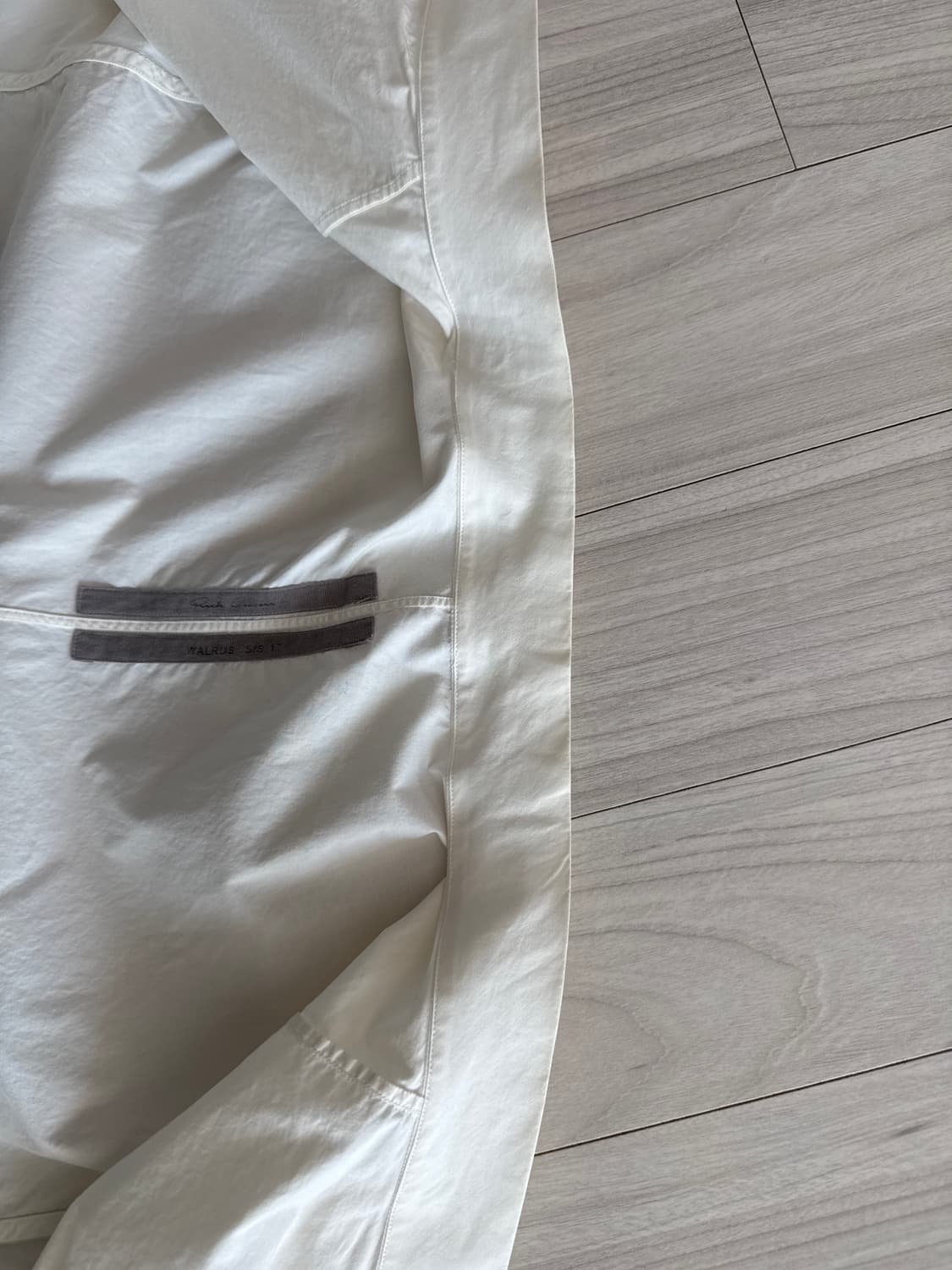 릭오웬스 숏 슬리브스 셔츠 상품이미지5