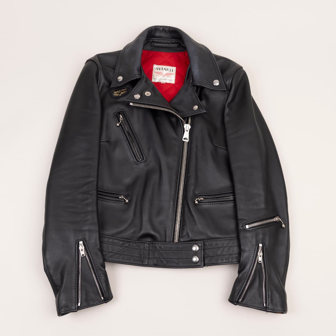 루이스레더 441L 소가죽 가죽자켓 라이더자켓 38 상품이미지3