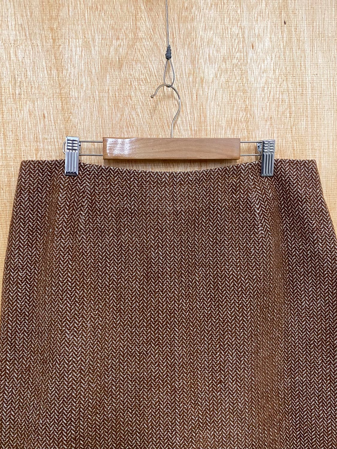 ZUCCA herringbone check skirt 주카 헤링본 스커트 상품이미지4