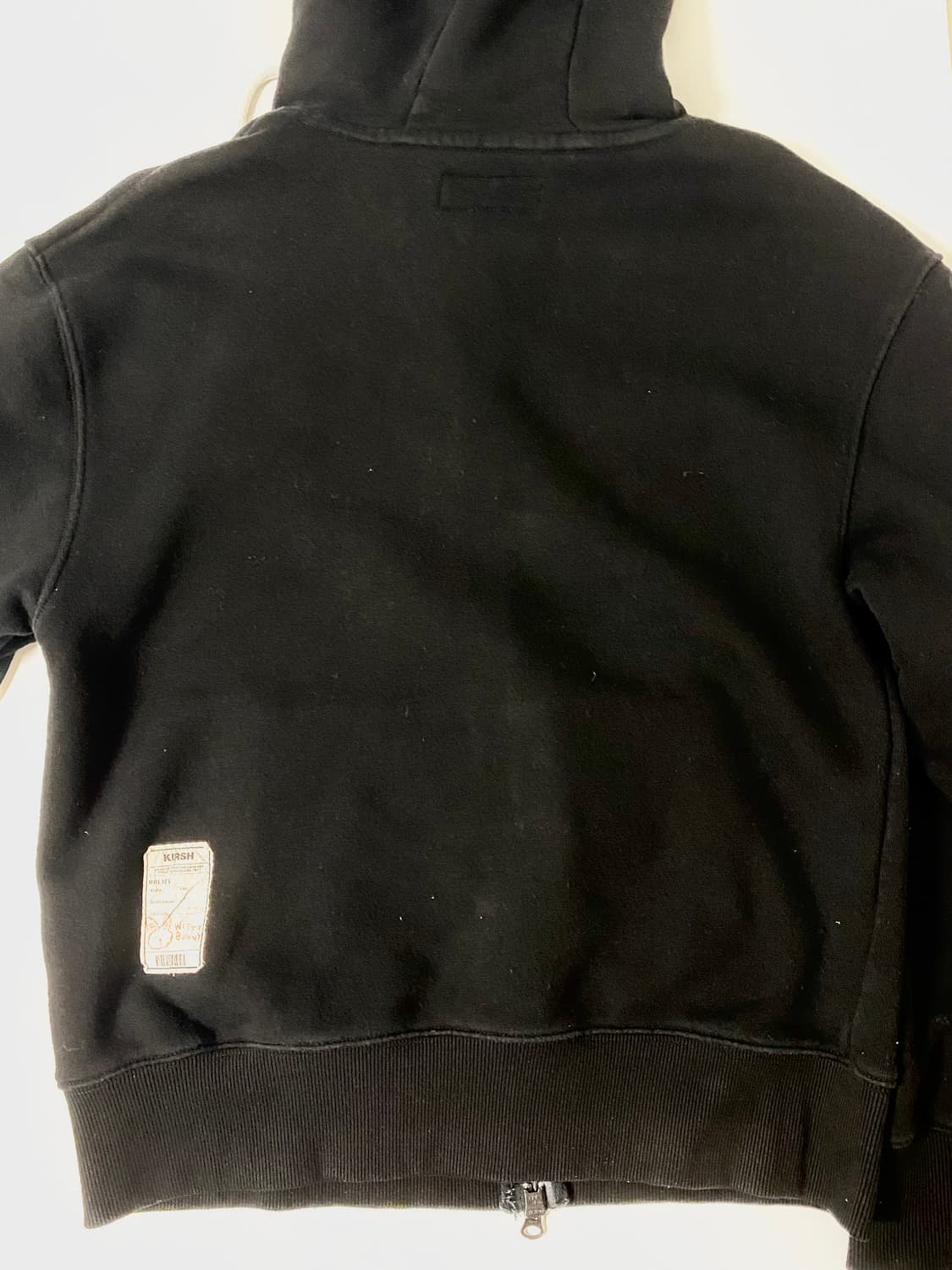 키르시 블랙 후드집업 상품이미지2