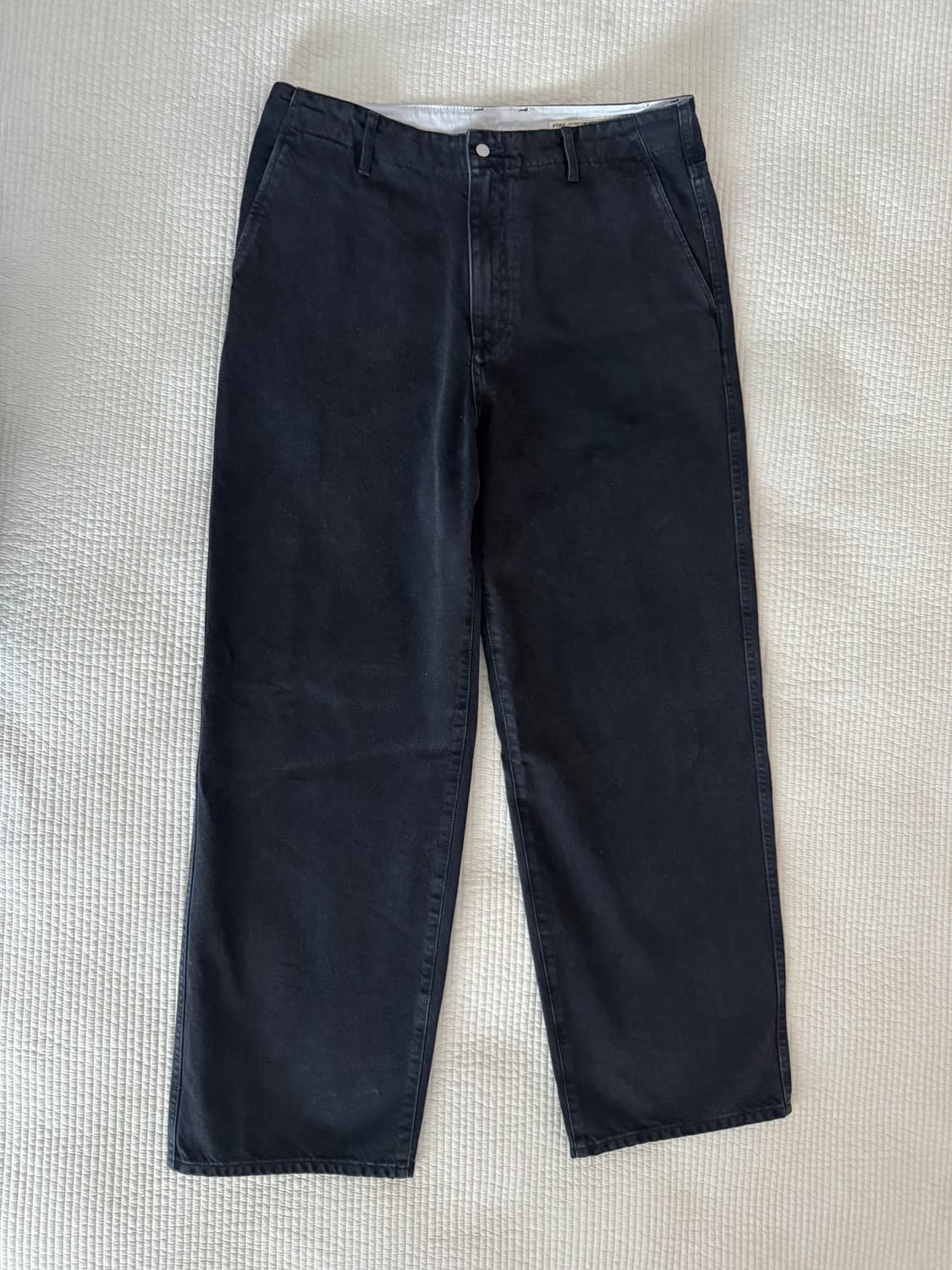 (미착용새상품)포터리 원워시드 컴포트 데님 - 블루 블랙 (4사이즈) 상품이미지9