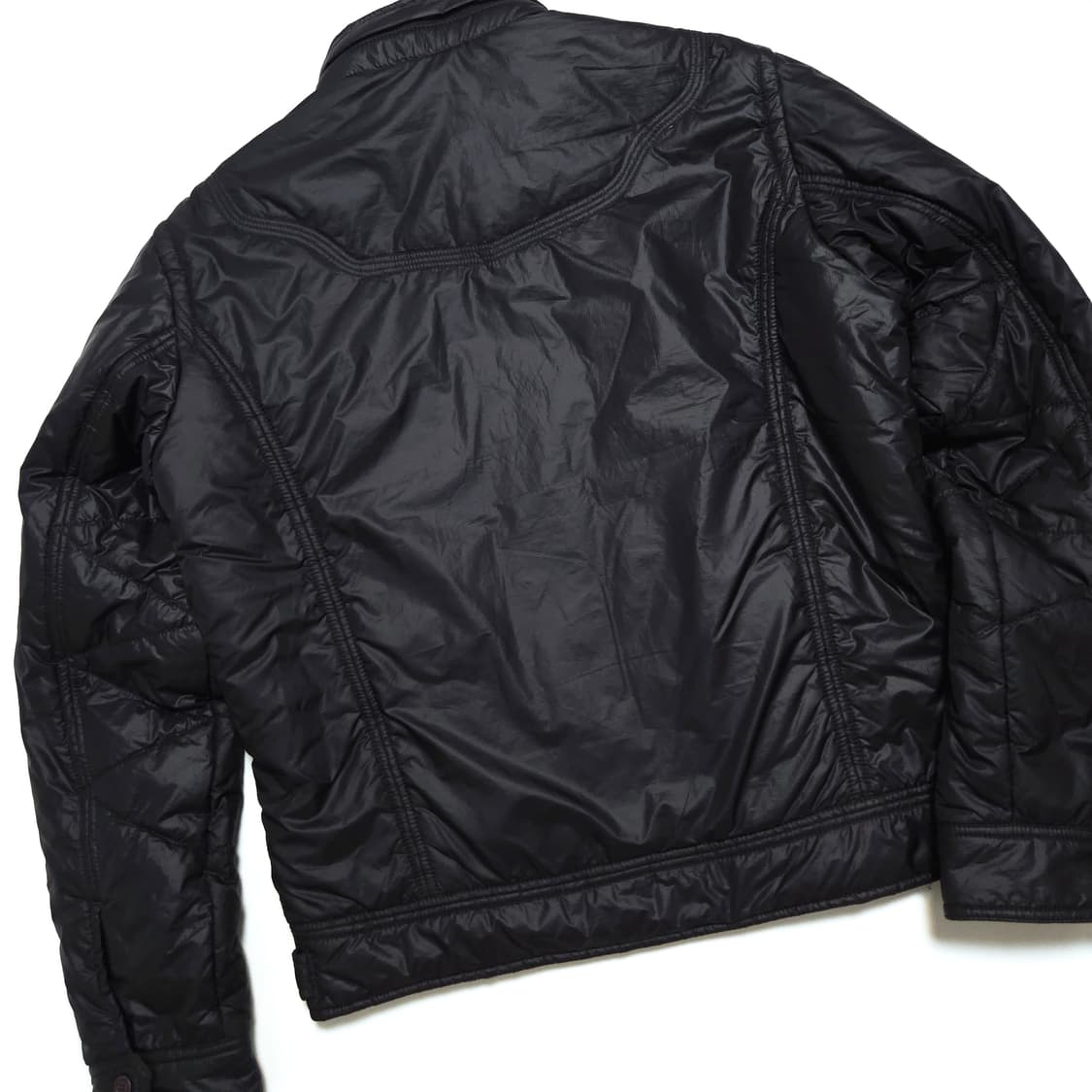 디젤 00s 아카이브 하이넥 퀼팅 숏패딩 자켓 상품이미지4