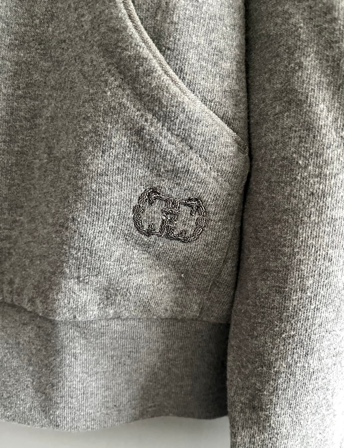 타임 래터링 글리터 후드 집업 88-98-165 사이즈 상품이미지2