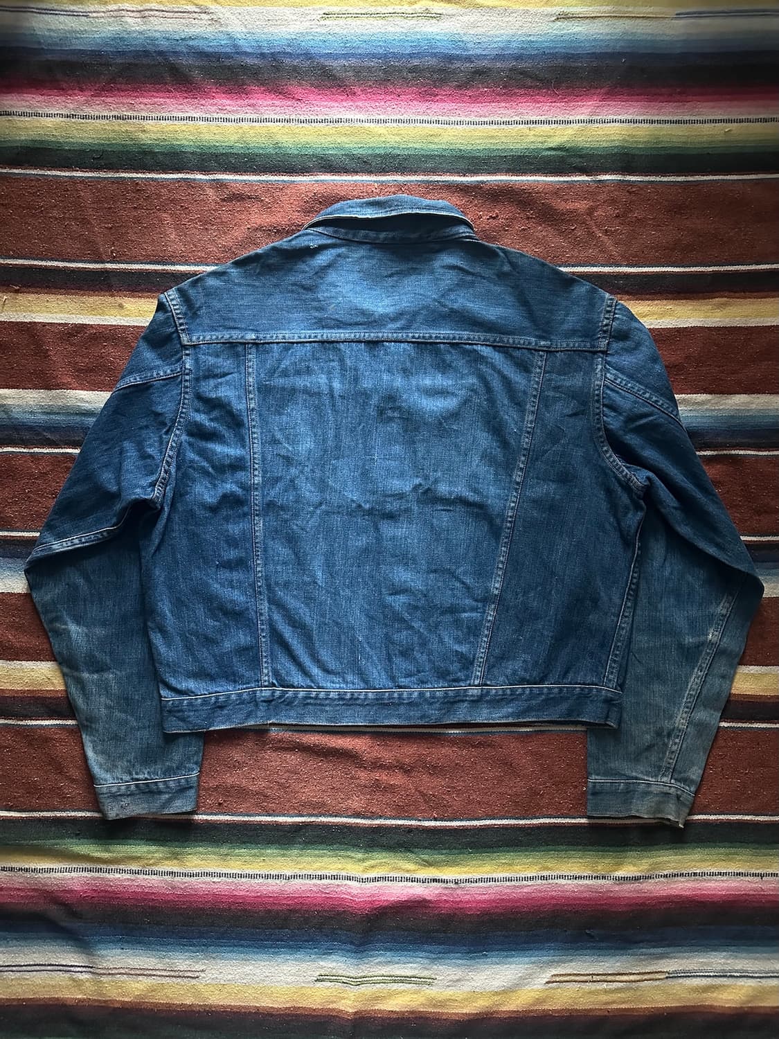 50s 60s USA 빈티지 101 2세대 데님 자켓 더블알엘 리바이스 상품이미지7