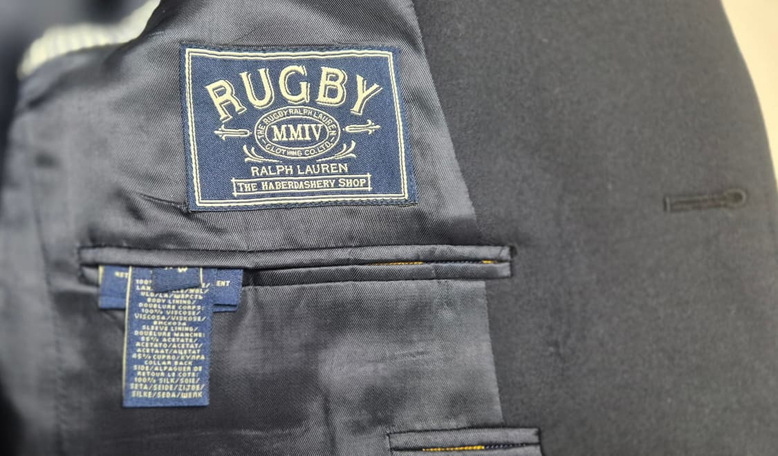 랄프로렌 럭비 금장 네이비 자켓 블레이저 상품이미지4