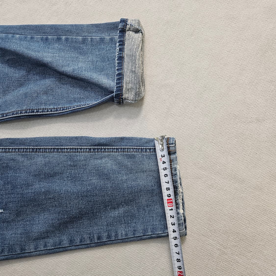 28 지프 여성 자수 레터링 데님 팬츠 0408Y 상품이미지6