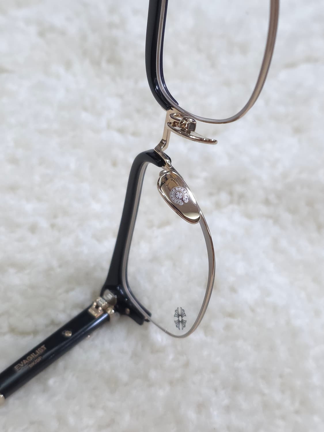 [OS] 크롬하츠 에바질리스트 안경 블랙 골드 상품이미지9