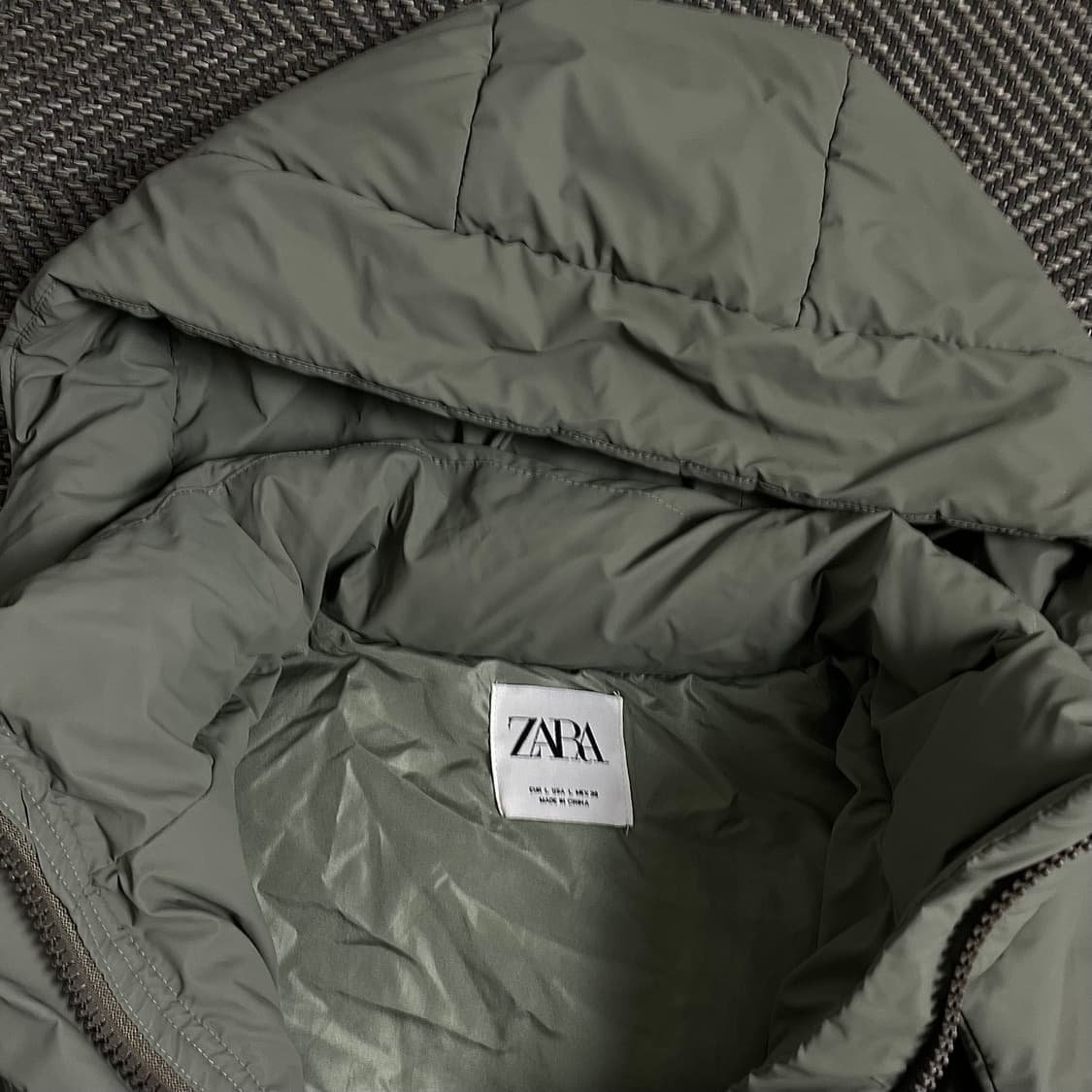 자라 후드 푸퍼 숏 패딩 점퍼y 4004 상품이미지6