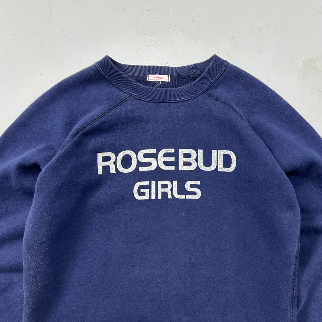 재팬빈티지 ROSEBUD GIRLS 래글런 스웻 상품이미지1