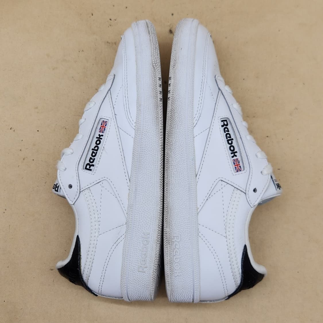 리복 클럽 C 85 화이트 블랙 스니커즈 상품이미지5