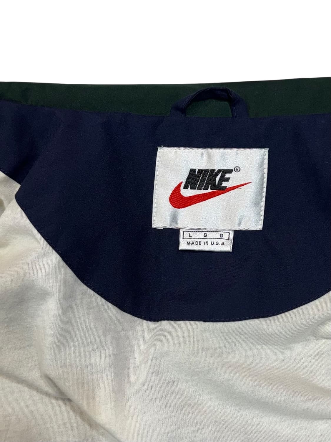 90s 나이키 트랙 블루종 자켓 made in USA (XL)  상품이미지4