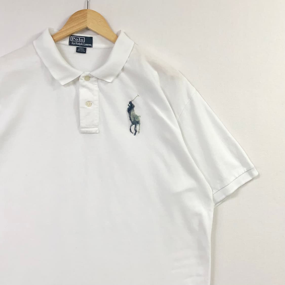 Xxl 폴로 화이트 카라티 상품이미지1