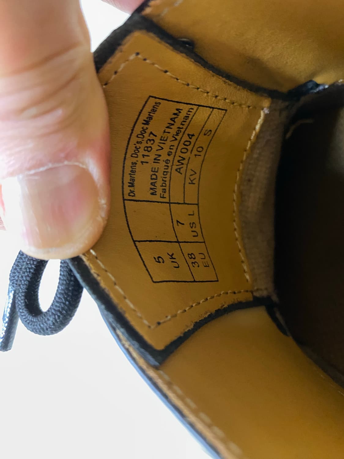 닥터마틴 1461 3홀 스무스 240 상품이미지7