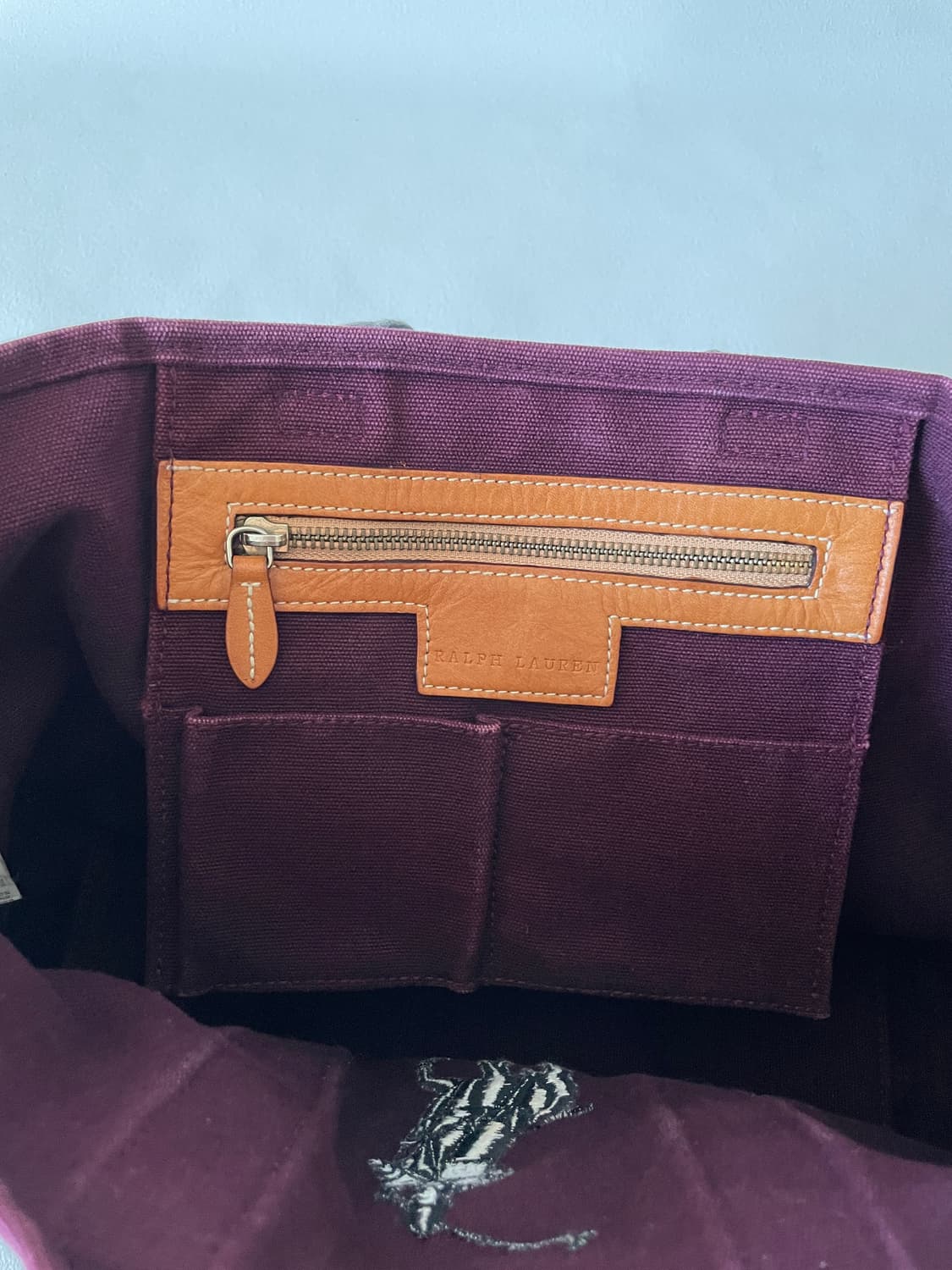 랄프로렌(Ralph Lauren) 캔버스 백 상품이미지9