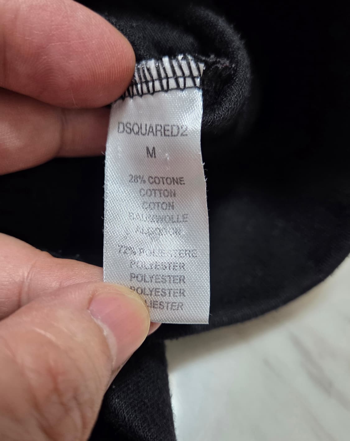 디스퀘어드 네온 로고 후드티 상품이미지8