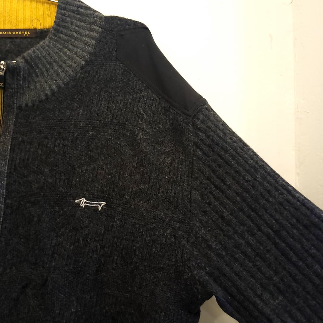 루이까스텔 집업 니트 가디건 상품이미지1