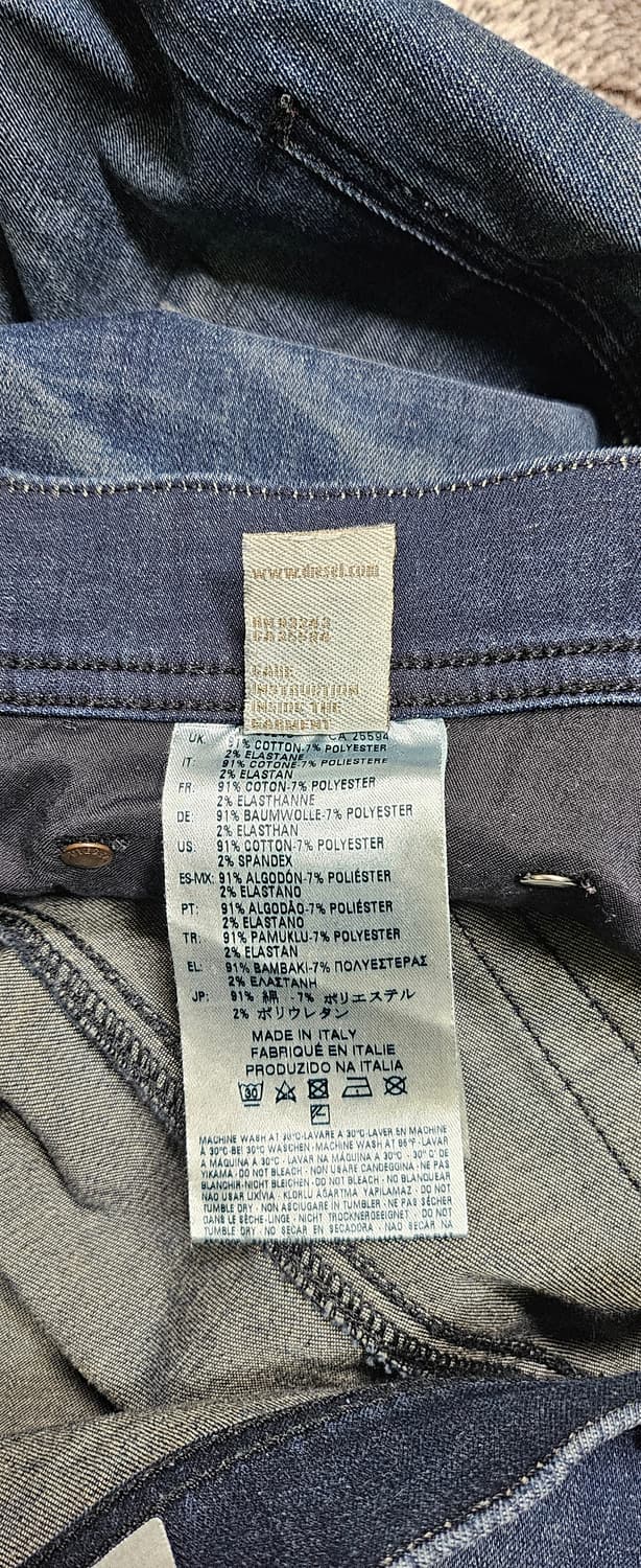 디젤 TEPPHAR 슬림핏 청바지 상품이미지8
