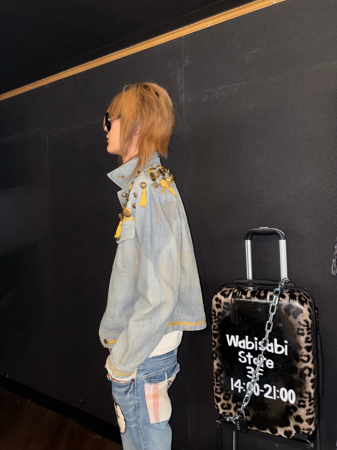 beaded denim jacket 상품이미지5