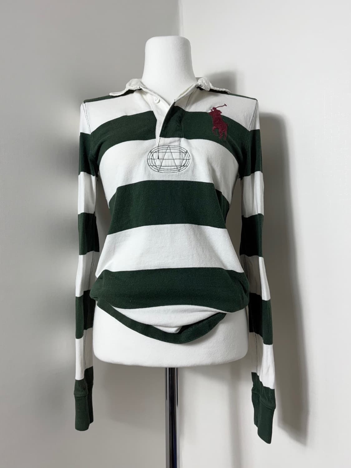 폴로 랄프로렌 빅포니 3 그린 카라 롱슬리브 상품이미지1