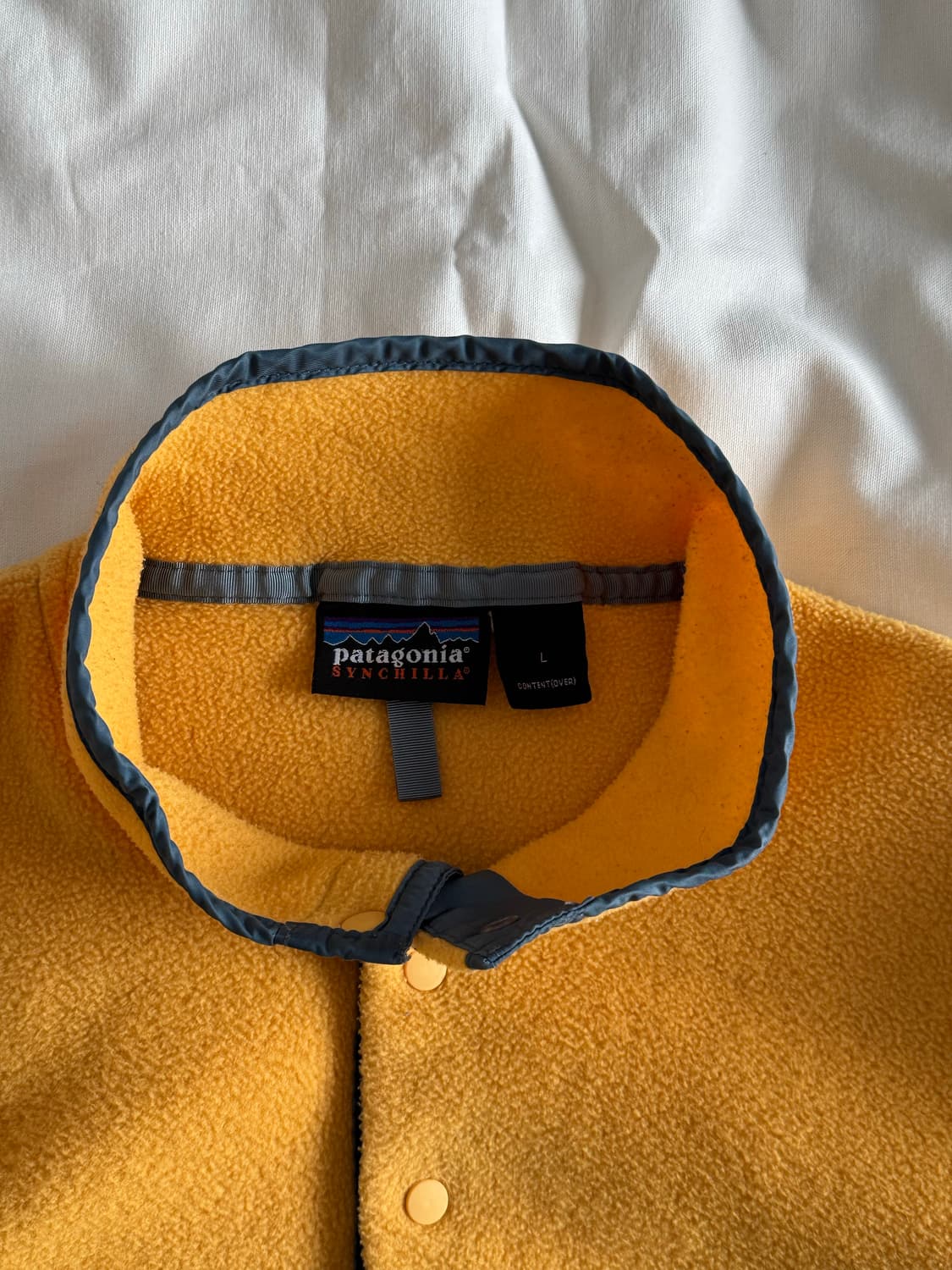 [L] 파타고니아 신칠라 빈티지 라이트 옐로우 상품이미지4