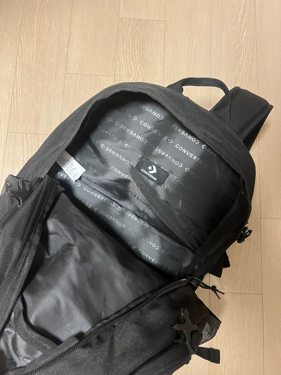 컨버스 백팩 블랙 남녀공용 상품이미지6