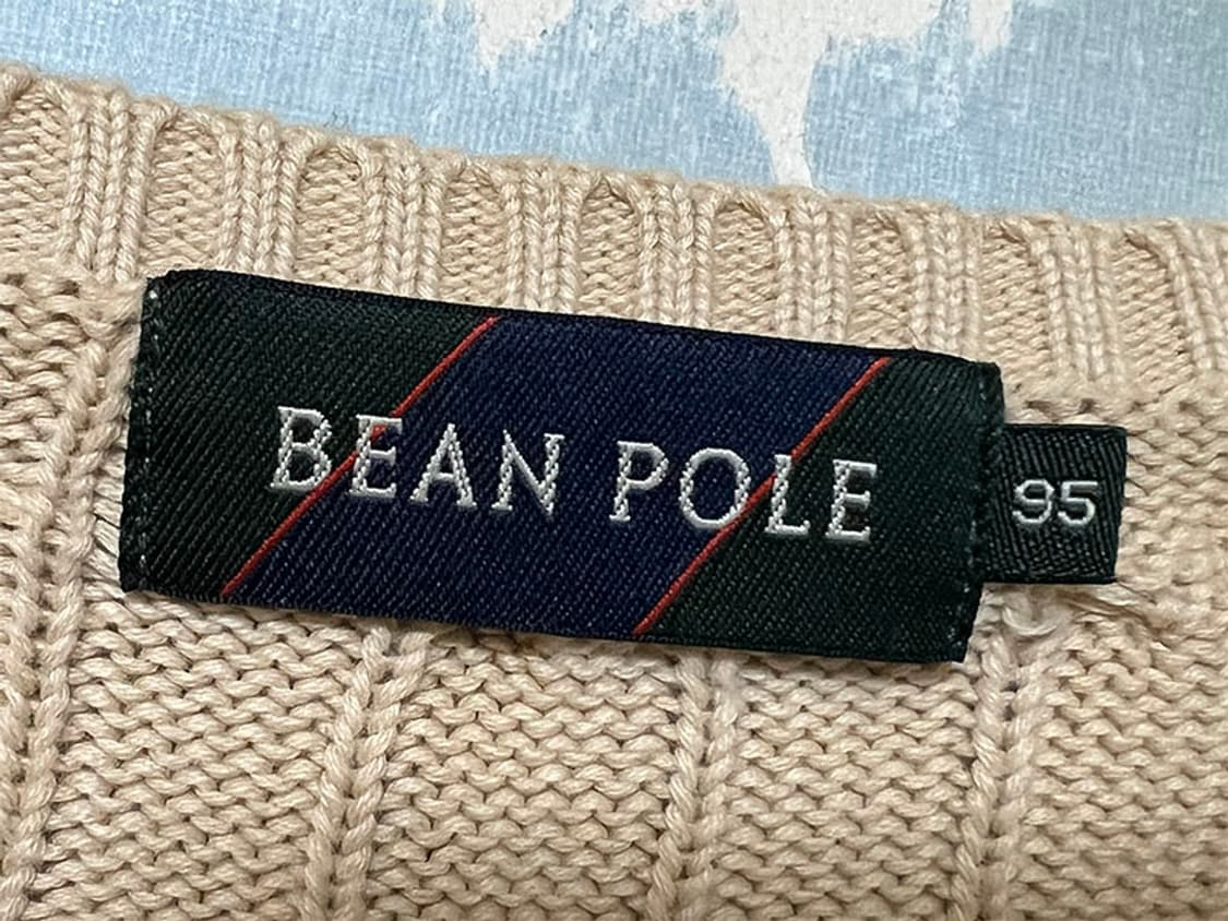 빈폴 남자 꽈배기니트 추동 캐주얼 올드스쿨룩 100-105 상품이미지3