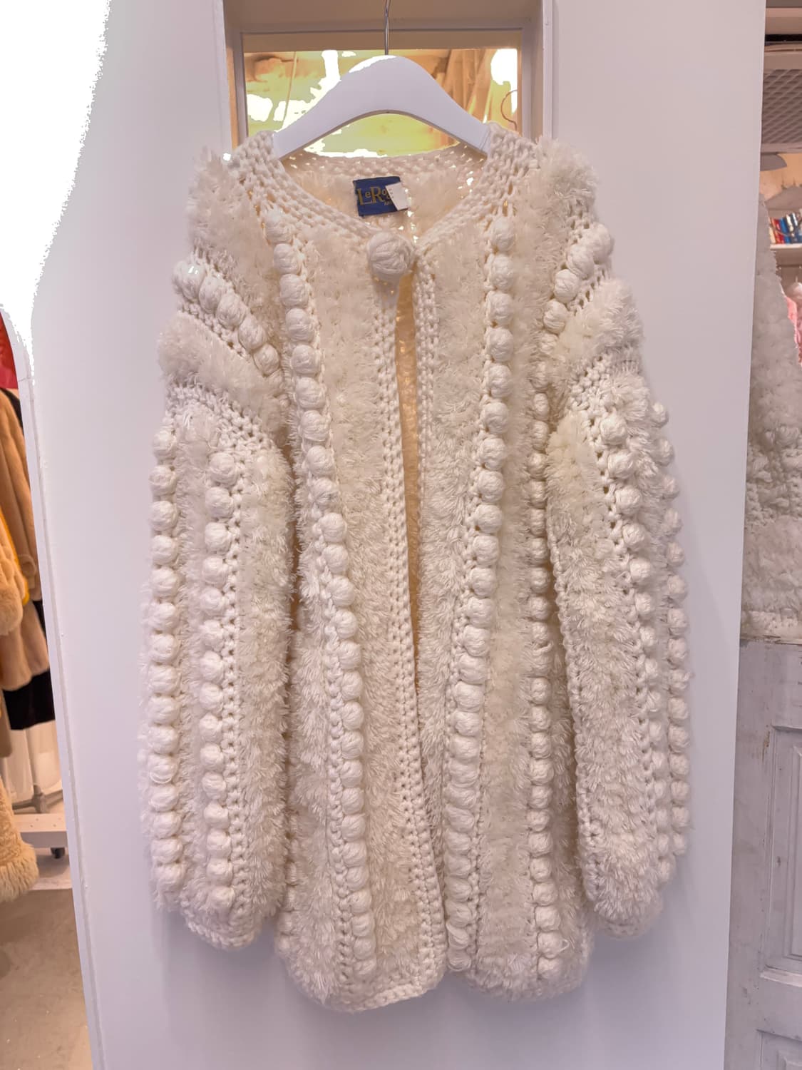 핸드메이드 빈티지 팝콘 니트가디건 상품이미지6