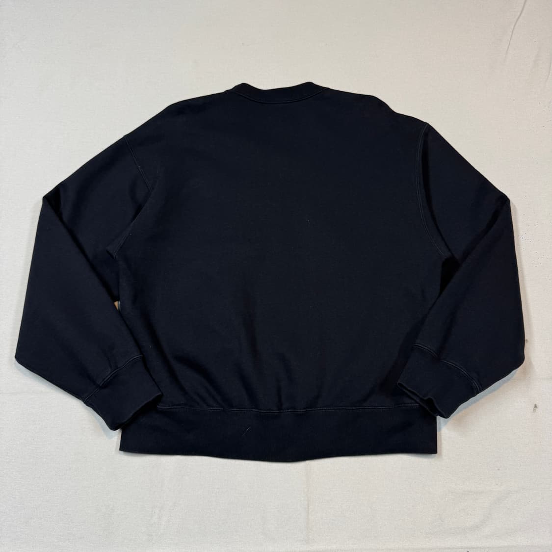 S) 나이키 스투시 NRG 워시드 플리스 크루넥 블랙 상품이미지5