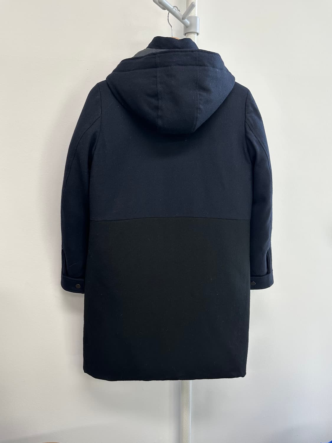 폴스미스 구스다운 투톤 울 후드코트 상품이미지6