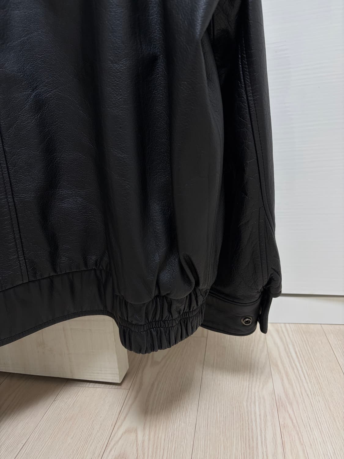 빈티지 소가죽 레더 자켓 상품이미지6