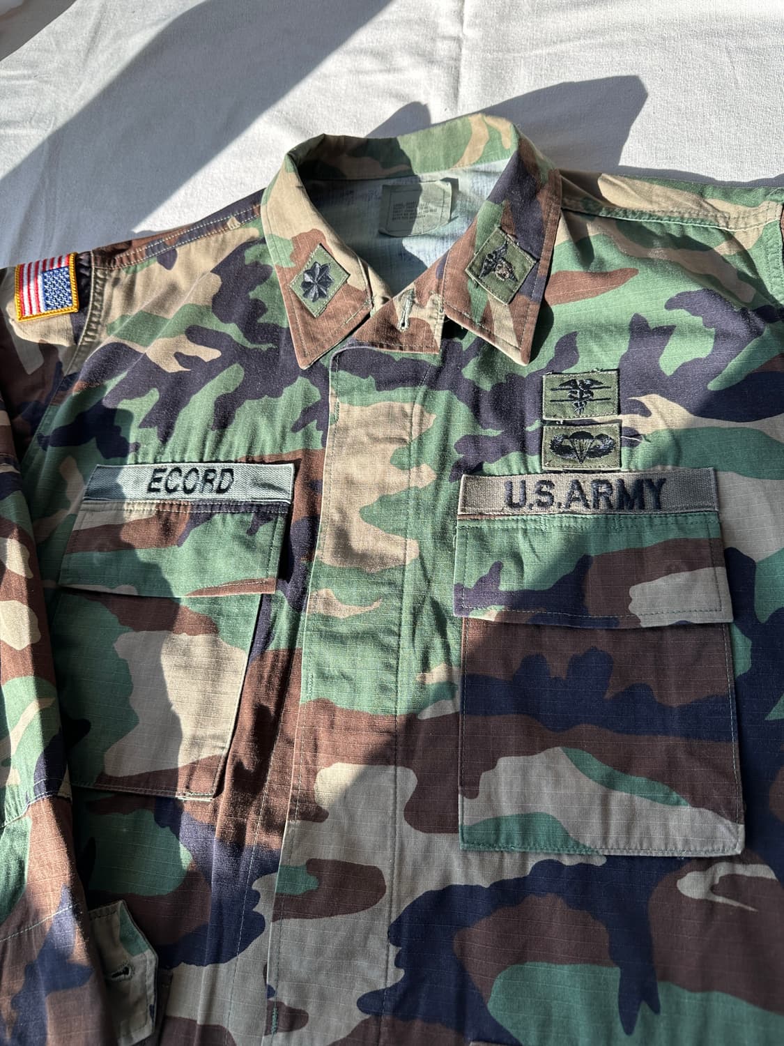 미군 우드랜드 BDU 자켓 L/S  상품이미지3