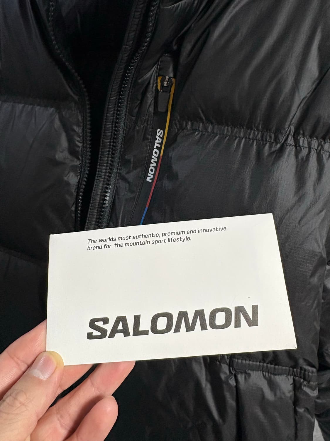 살로몬 컨투어 크롭 패딩 상품이미지4