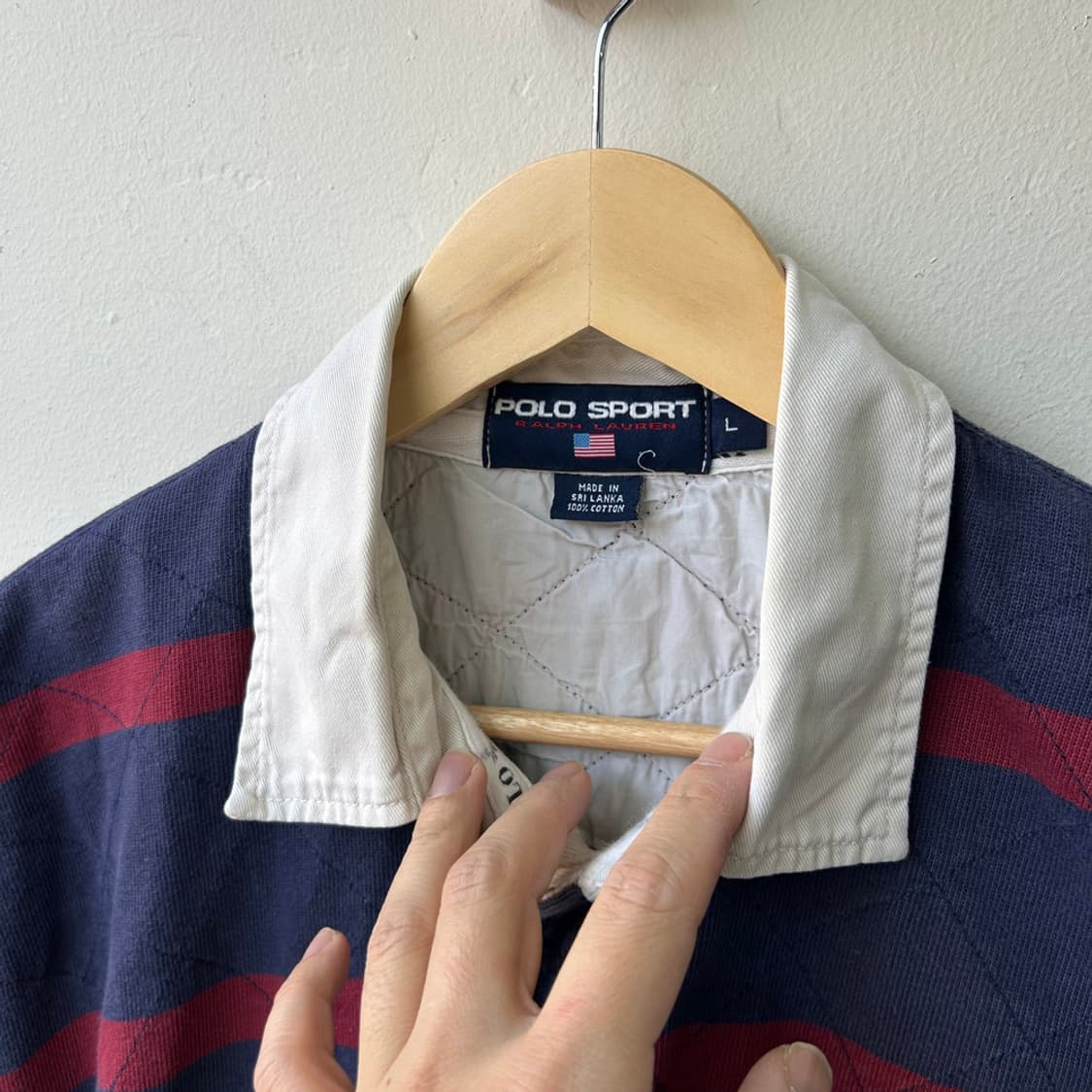 16503 - 폴로 랄프로렌 스트라이프 럭비티 상품이미지3