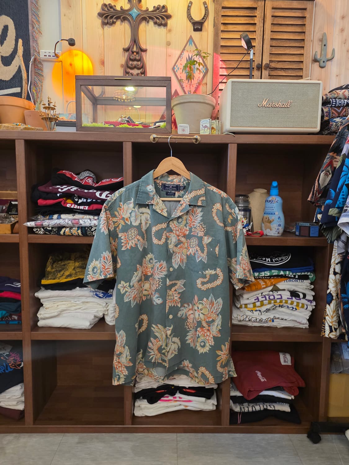 POLO SPORT Ralph Lauren Hawaiian Shirt 상품이미지2