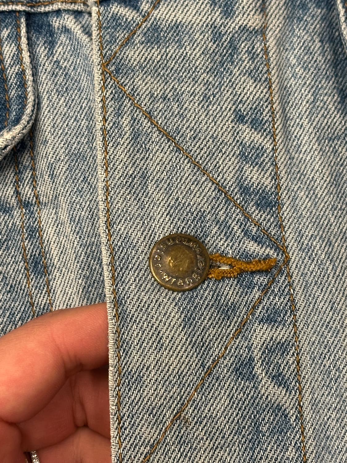 WRANGLER 랭글러 데님 트러커 자켓 XL 상품이미지6