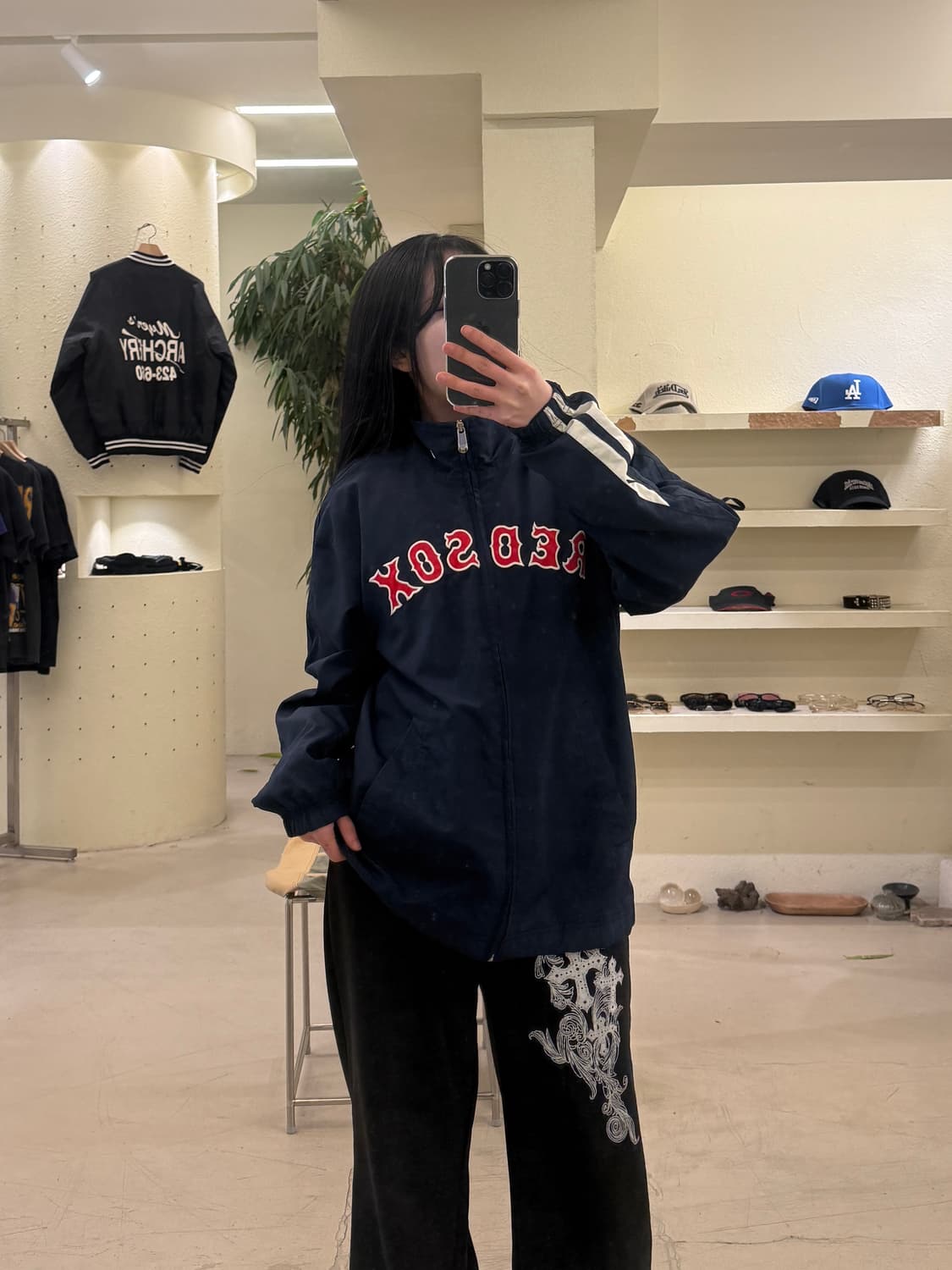 나이키 레드삭스 로고 집업 자켓 U214 상품이미지1