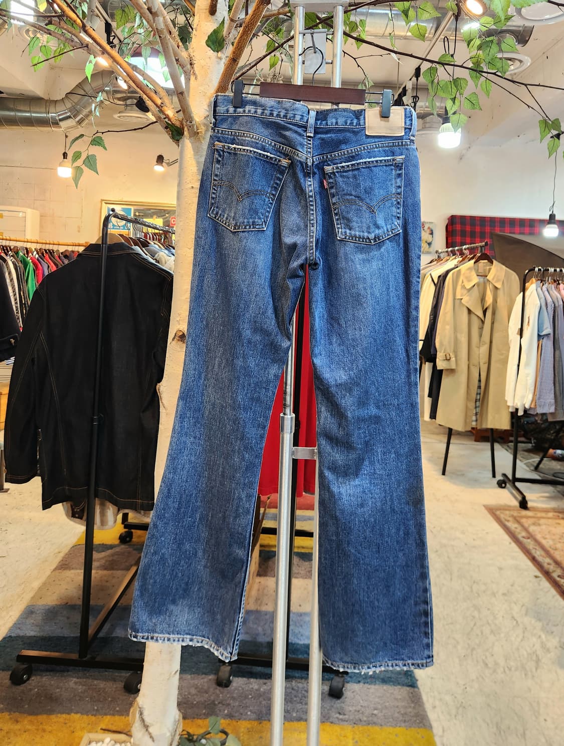 28-29)90s 제펜 리바이스 553-03 부츠컷 빈티지 데님 팬츠 상품이미지1