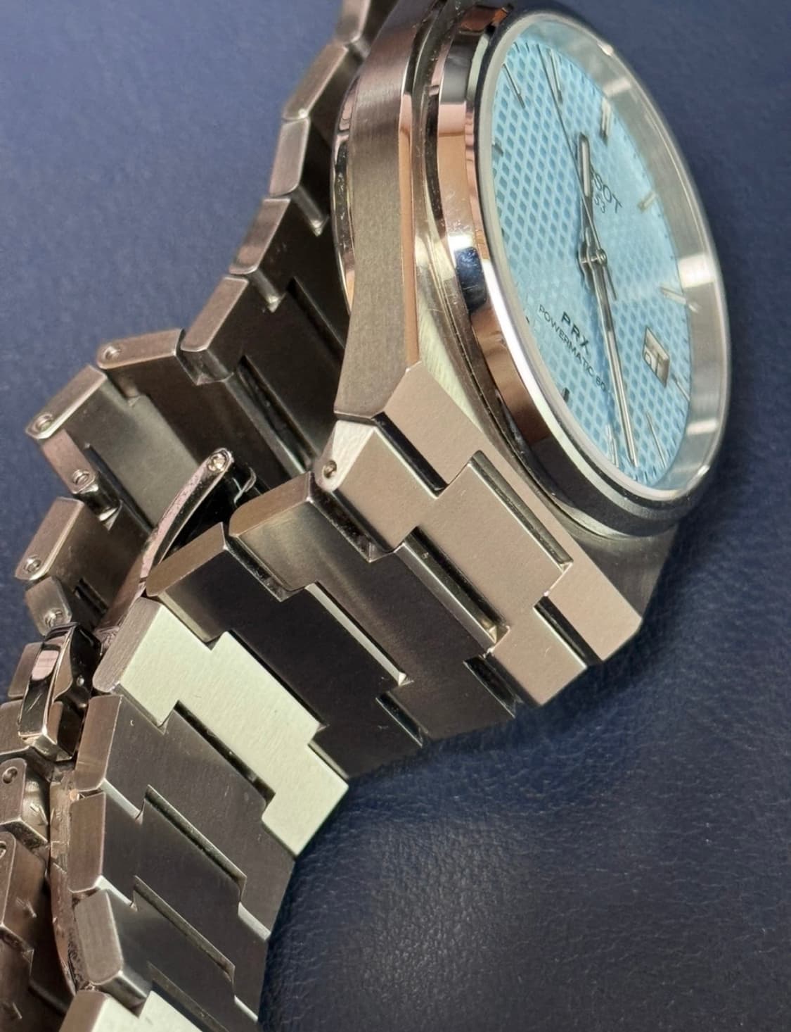 티쏘 prx 40mm 아이스블루 오토매틱 상품이미지2